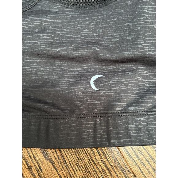 Zyia Active Women's Black Lace Racerback Bomber Activewear Sports Bra Size Small - Picture 3 of 10